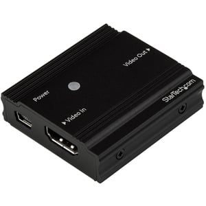 StarTech HDBOOST4K AV Extender/Amplifier, Black