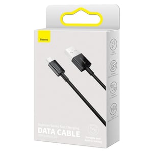 Baseus CAMYS-01 kabel do telefonu Czarny 1 m USB A Micro-USB B
