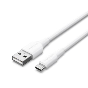 Vention CTIWF USB-Kabel USB 2.0 1 m USB A – Micro-USB B Weiß