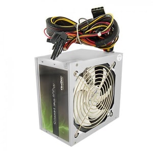 Qoltec SilentLine 425 W 20+4-pin ATX Power Supply Module, Gray