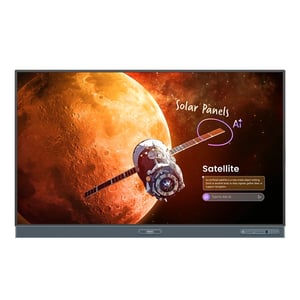 BenQ RP7505 interaktiv skärm 190,5 cm (75") 3840 x 2160 px Pekskärm Svart HDMI