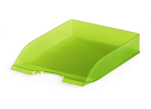 Durable 1701673017 półka na dokumenty Limonka, Przezroczysty