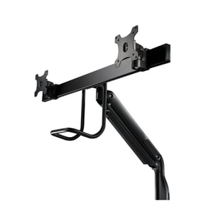 V7 DM1HDD Monitor Mount / Stand for 68.6 cm (27") Monitors, Desk, Black