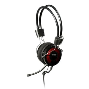 SVEN AP-540 Zestaw słuchawkowy Przewodowa Opaska na głowę Gaming Czarny, Czerwony