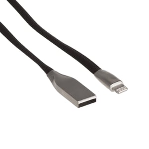 Maclean MCTV-832B kabel do telefonu Czarny 1 m USB A Lightning