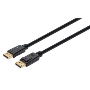 Manhattan 355568 DisplayPort-Kabel, 1 m, schwarz