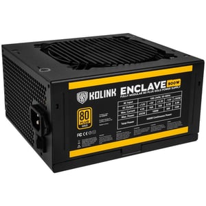 Kolink KL-G500FM moduł zasilaczy 500 W 20+4 pin ATX ATX Czarny