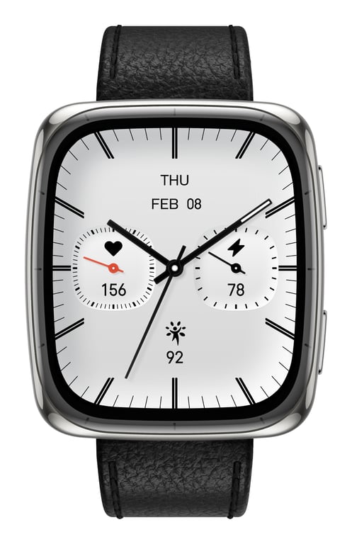 фото Смарт-годинник Amazfit Active 2 Steel Black (W2434GL2N)