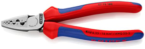 Knipex 97 72 180 kabelklämma Fickkniv Blå, Röd, Silver