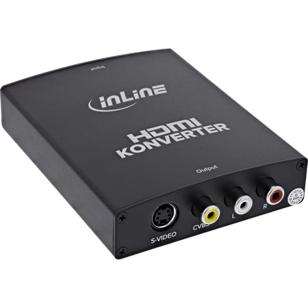 InLine 65006 adapter kablowy Czarny