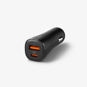 Spigen ArcStation Essential 48W Zestaw słuchawkowy, Smartfon, Smartwatch, Tablet Czarny Zapalniczka Szybkie ładowanie Automatyczna