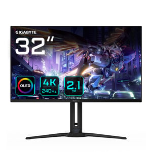 GIGABYTE AORUS FO32U2P Computermonitor 80 cm (31,5") 3840 x 2160 px 4K Ultra HD OLED Schwarz