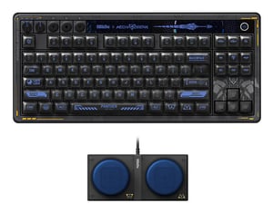 8Bitdo Retro 87 klawiatura Gaming USB + RF Wireless + Bluetooth QWERTY Angielski Czarny