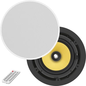 Vision CS-1900P Car Speaker, Round, 2-Way, 2-Pack