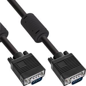 InLine 17718B kabel VGA 5 m Czarny