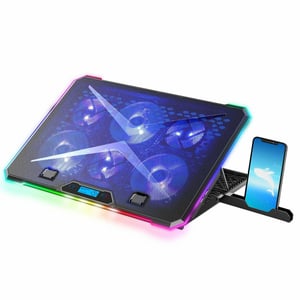 Evolveo ANIA9 podkładka chłodząca do laptop 43,2 cm (17") 2500 RPM Czarny