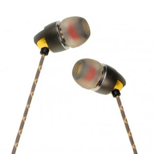 iBox Z2 Hörlurar med sladd, in-ear, samtal/musik, grå, gul
