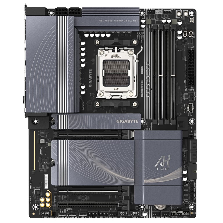 фото Материнська плата Gigabyte B850 AI TOP