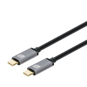 Techly ICOC MUSB322-CM-010 USB-kabel USB 3.2 Gen 1 (3.1 Gen 1) 1 m USB B till USB C 10 Gbit/s 100 W Svart