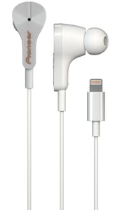 Pioneer Rayz Hörlurar, trådbundna, in-ear, musik, vit