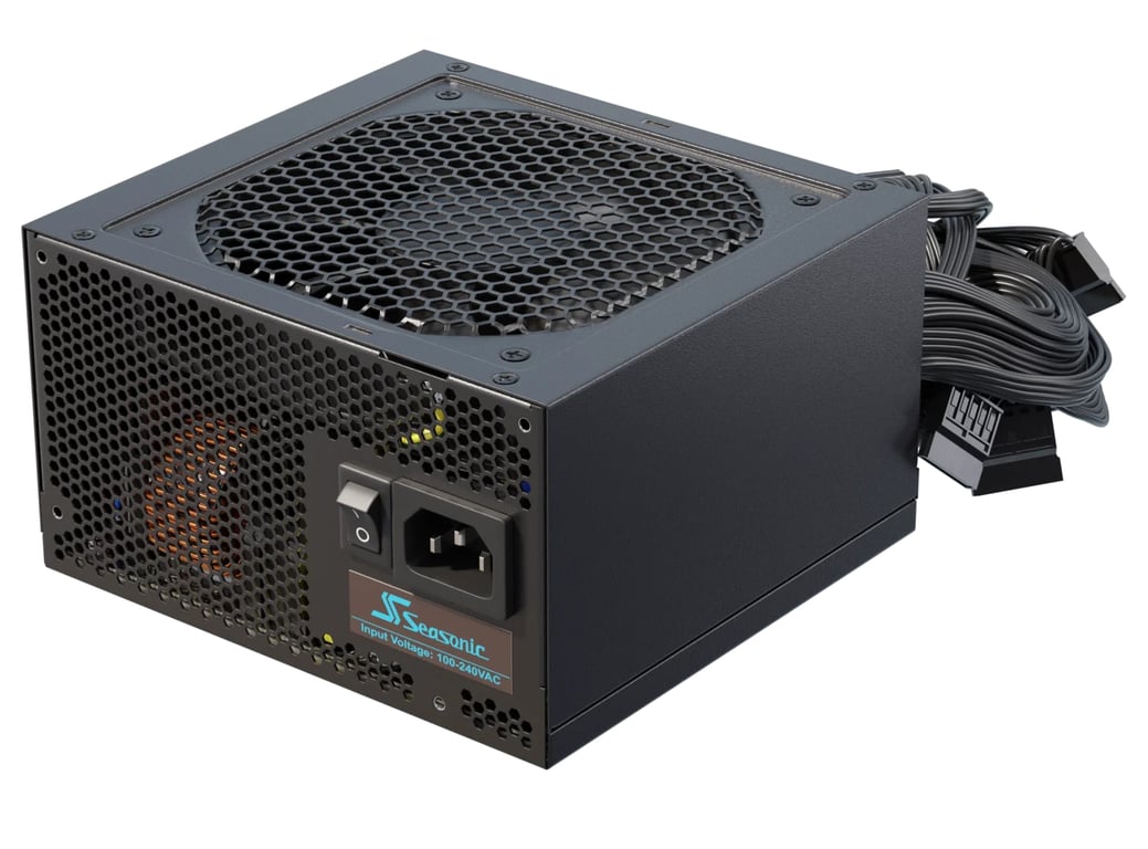 Seasonic Netzteil 650W G12 GC-650 80+Gold moduł zasilaczy ATX Czarny