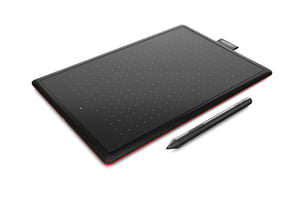 Wacom One by Small Graphics Tablet, Black, 2540 lpi, 152 x 95 mm, USB