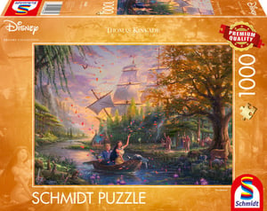 Schmidt Spiele Disney Pocahontas 1,000-Piece Outline Puzzle. Cartoons