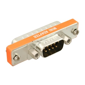 InLine 31219L przejściówka do kabli 9pin male 25-pin Sub D Srebrny