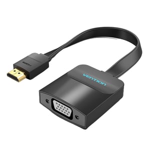 Vention 74345 kabeladapter 0,15 m VGA (D-Sub) till HDMI typ A (standard) svart