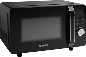 Gorenje MO20S4BC Czarny Mikrofalówka Solo Blat 20 l 700 W