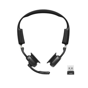 SHOKZ C610-AA-BK Kopfhörer/Headset, kabellos, On-Ear, Büro/Callcenter, USB Typ A, Bluetooth, schwarz
