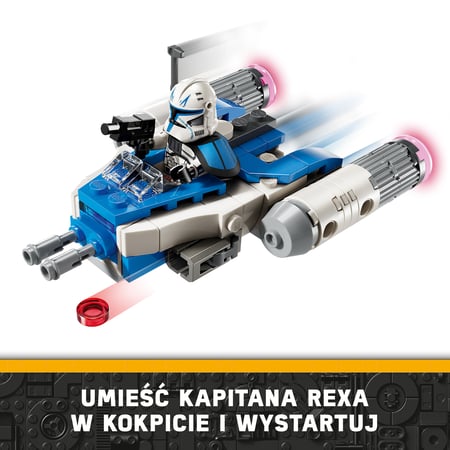 LEGO Star Wars Mikromyśliwiec Y-Wing™ kapitana Rexa