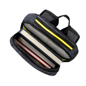 Rivacase Erebus 39,6 cm (15.6") Plecak Kamuflaż, Szary, Żółty