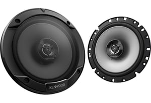 Kenwood KFC-S1766 Round 2-Way 300 W Car Speaker, 2-Pack