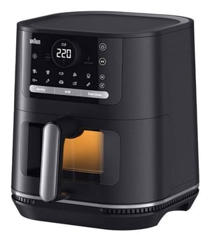 Braun HF5075IBK frytkownica Pojedyńczy 6 l Autonomiczny Frytkownica na gorące powietrze Czarny