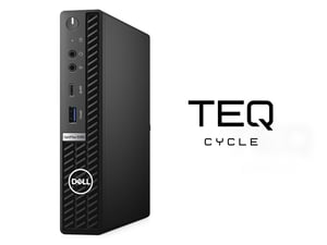 Teqcycle DELL OptiPlex 5080 Intel® Core™ i5 i5-10500T 16 GB DDR4-SDRAM 256 GB SSD Windows 11 Pro MFF Mini PC Czarny