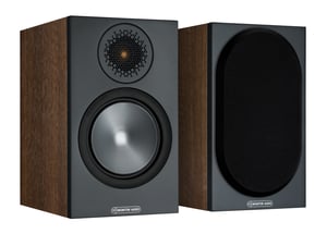 Monitor Audio Bronze 50 2-drożny Czarny, Brązowy Przewodowa 80 W