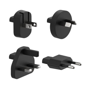 Belkin BPZ003bt1MBK-B6 Uniwersalne Czarny Prąd przemienny Szybkie ładowanie Wewnętrzna