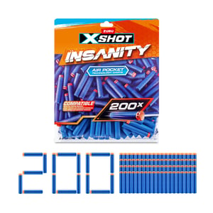 XSHOT 36624 tillbehör/förbrukningsmaterial till leksaksvapen Komplettering