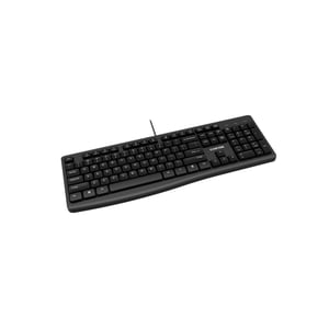 Canyon KB-50 klawiatura Biuro USB QWERTY Angielski Czarny