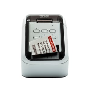 Brother QL-810WC Etikettendrucker, Direktthermodruck, Farbe, 300 x 600 DPI, 176 mm/s, kabelgebunden und kabellos, kabelgebundenes LAN, DK Wi-Fi