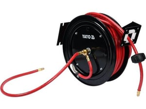 Yato YT-24250 tryckluftsslang 15 m 20 bar Svart, Röd