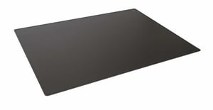Durable 713301 Desk Pad, Plastic, Black