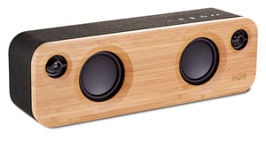 The House Of Marley Get Together Mini Portable Mono Speaker, Black, Wood 24 W