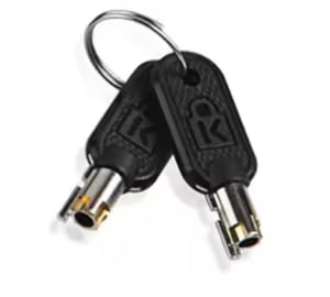 Lenovo 4Z10P40249 Cable Lock Accessory Key, Gray