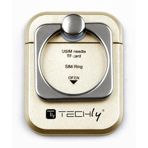 Techly I-SMART-RINGG Halterung für Handy/Smartphone Gold