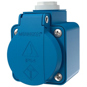 MENNEKES 10082 gniazdko elektryczne Typu F Niebieski