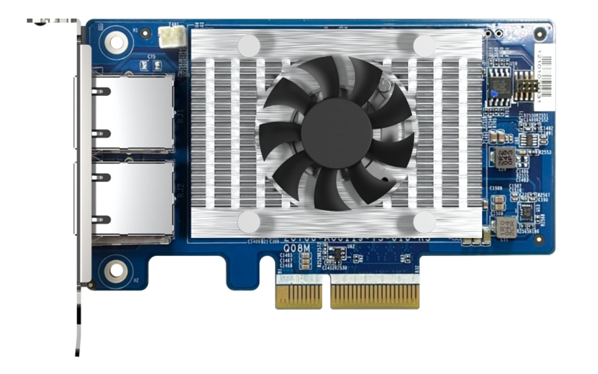 QNAP QXG-10G2T-X710 karta sieciowa Wewnętrzny Ethernet 1000 Mbit/s