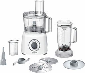Bosch MCM3200W Food Processor, 800 W, 2.3 L, White