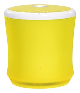 Terratec CONCERT BT NEO xs Portable Stereo Speaker, Yellow, 2.2 W